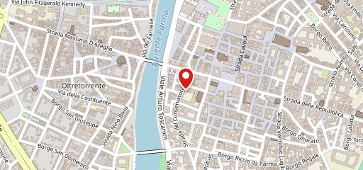 Trattoria Corrieri Parma sulla mappa