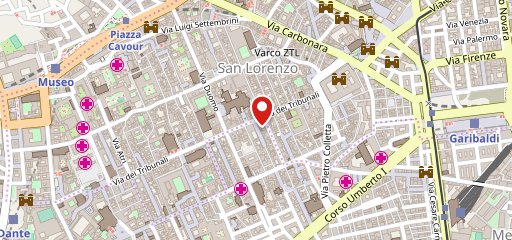 Trattoria da Mammarella sulla mappa