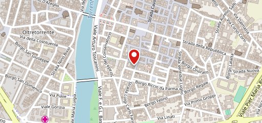 Trattoria Del Tribunale sulla mappa