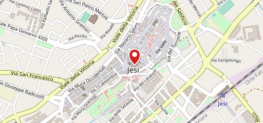 Ristorante Trattoria della Fortuna Jesi sulla mappa