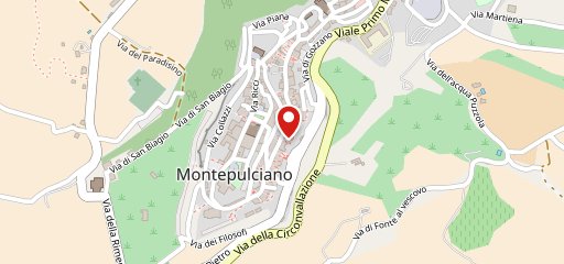 Trattoria di Cagnano sulla mappa