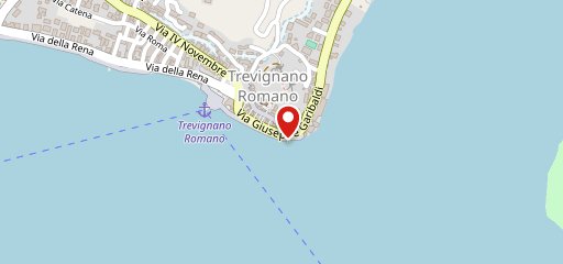 La locanda trevignano Romano sulla mappa