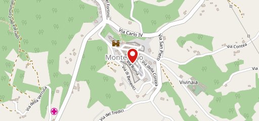 Trattoria montecarlo sulla mappa