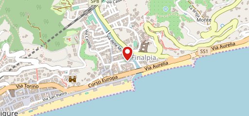 Trattoria Osteria Della Vecchia Stazione sulla mappa