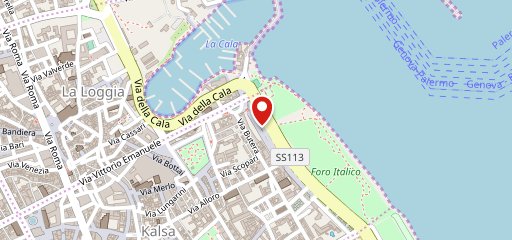 Trattoria del Pesce Fresco sulla mappa