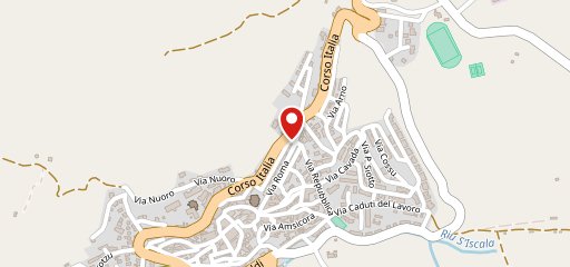 Trattoria Pizzeria Sa Pischedda Orani sulla mappa