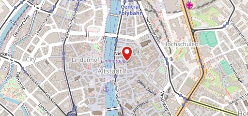 Trattoria Sempre Zürich sulla mappa