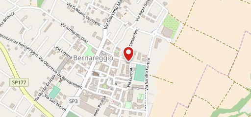 Le Tre Piramidi sulla mappa