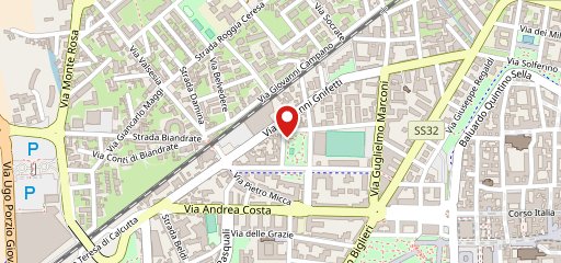 Tre Scalini ristorante italiano sulla mappa