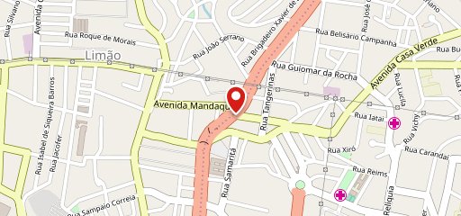 Triângulo do Chopp no mapa