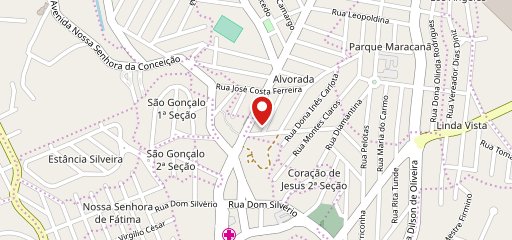 Tribbu Açaí no mapa