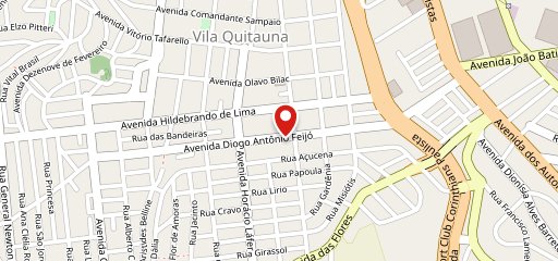 Tribos Burguer 'n' bar no mapa