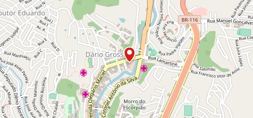 Trigo's açai e esfiheria no mapa