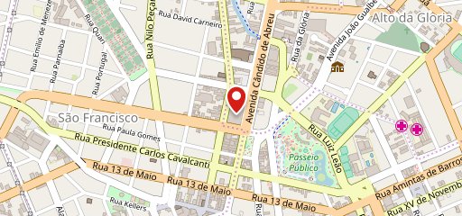 Tropical Banana - Shopping Mueller no mapa