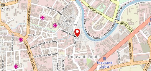 T.S. Kolkata Mess on map