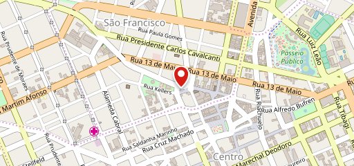 Tuba's Bar & Restaurante no mapa