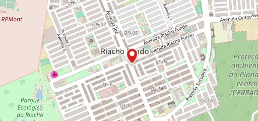 Restaurante Tucanos Grill no mapa