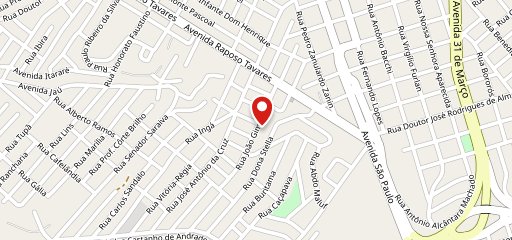 Tuca's Pizzaria no mapa