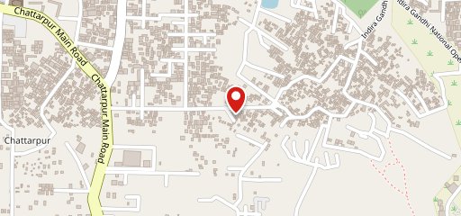 Tuk tuk food corner on map