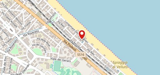 Terrazza TWINS Senigallia sulla mappa