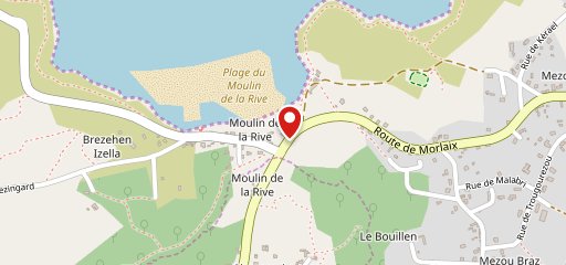 Ty Bili Locquirec sur la carte