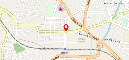 Udupi Kamadhenu Hotel on map