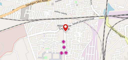 Star ultimate pizza vip road, kheria mod,agra on map