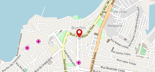 Umbora Burgers no mapa