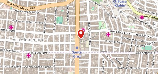 Underground Hamburgers no mapa