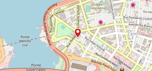 Unizushi - Top Market, Florianópolis no mapa