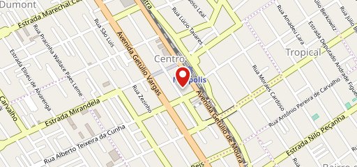 Urban Grill e Pizza no mapa