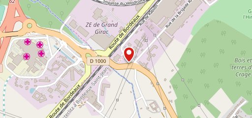 V and B Angoulême sur la carte