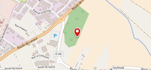 V and B Balma Gramont sur la carte