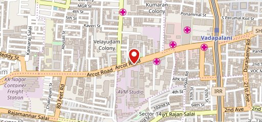 Vadapalani Akbar Biriyani on map