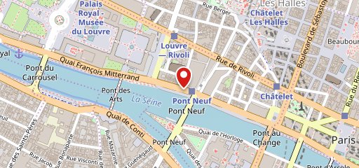 Café de la Pyramide sur la carte