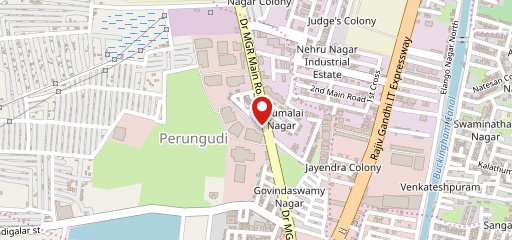 Vaishno thali Perungudi on map