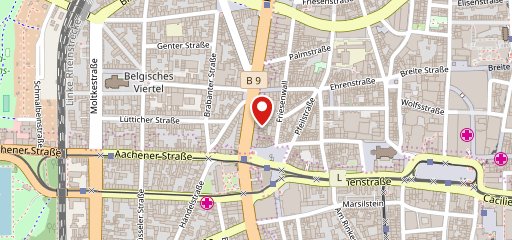 Vanity Club Cologne - Köln sur la carte