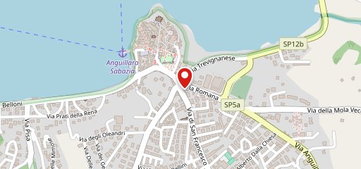 Vapoforno Anguillara sulla mappa