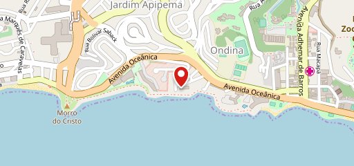 Varanda Burguer Ondina no mapa