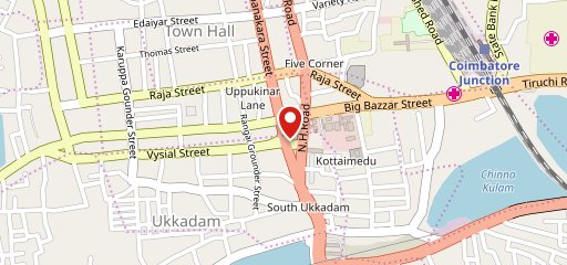 Vasantha bhavan on map