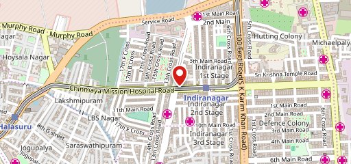 Vasudev Adiga's, Indiranagar on map