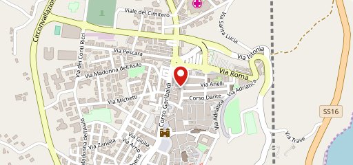 Vecchia Vasto sulla mappa