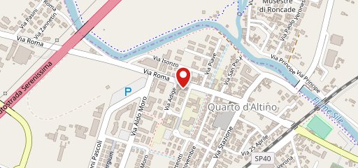 Ristorante Pizzeria Vecio Decimo sur la carte