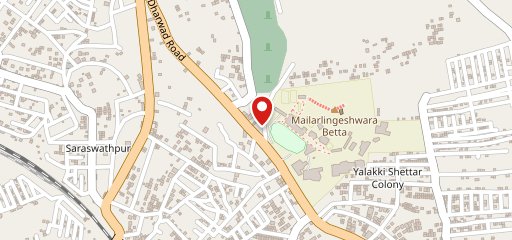 Veerabhadreshwar Pg and mess on map