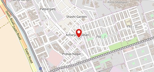 Veerji malai chaap wale mayur vihar phase-1 on map