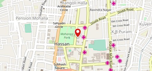 Miles Inn veg bite on map