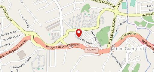 Vegnus Vegano Restaurante no mapa