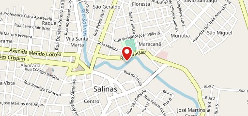 Vêra Lanches no mapa