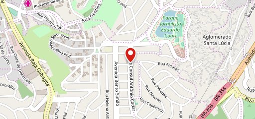 Verdinho Restaurante no mapa