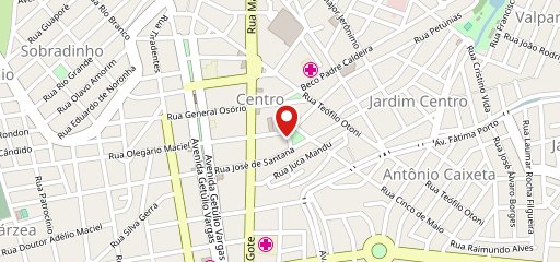 Padaria Vesúvio no mapa